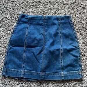 Wild fable high waisted denim mini skirt